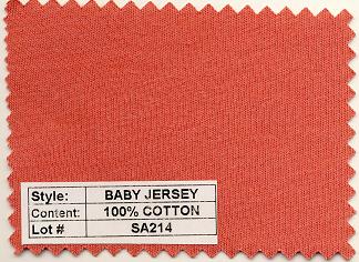 Baby Jersey 100% Cotton